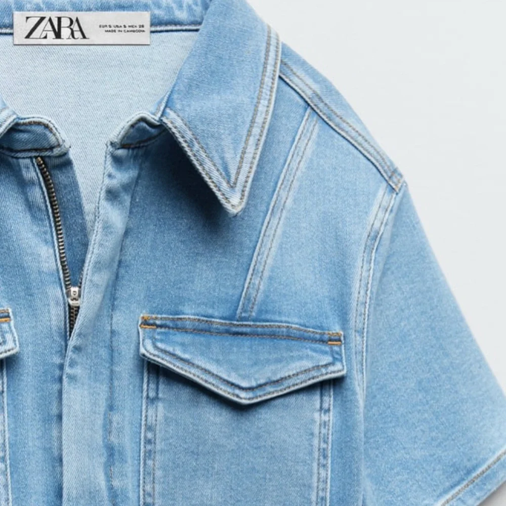 ZARA Good American Body Sculpting Fitted Jumpsuit BNWT - Picture 3 of 6